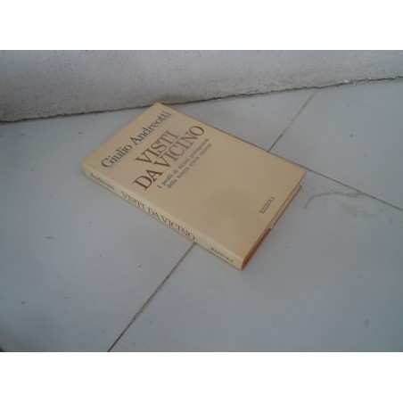 Giulio Andreotti Visti da vicino Rizzoli 1984
