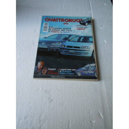 Rivista Quattroruote n° 562 agosto 2002
