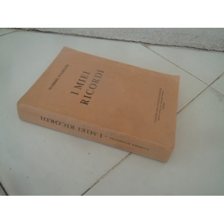 Massimo D'Azeglio I miei ricordi Ministero pubblica istruzione 1959