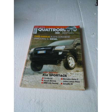 Rivista Quattroruote n° 592 febbraio 2005