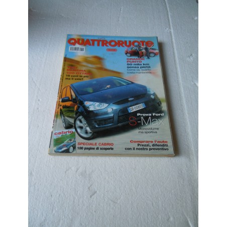 Rivista Quattroruote n° 608 giugno 2006