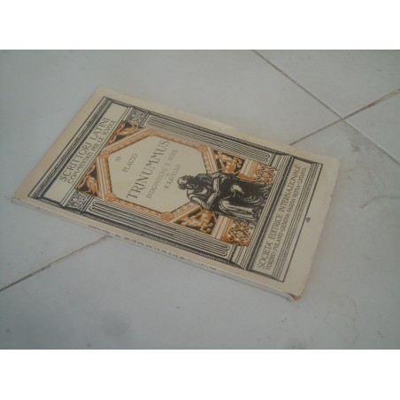 Plauto Trinummus Editrice internazionale 1933