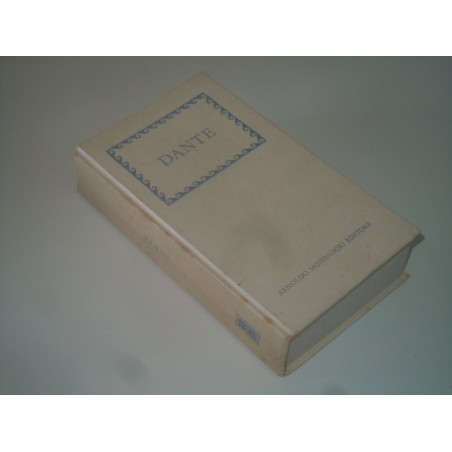 Dante Divina commedia Arnoldo Mondadori editore 1965