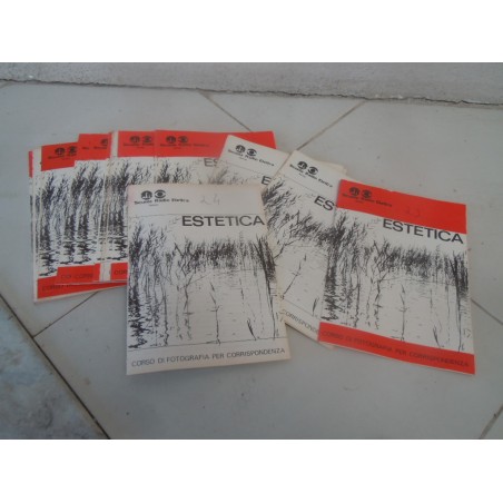 Scuola radio Elettra corso di fotografia anni 70 Estetica fascicoli disponibili