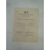 Municipio di Eboli Salerno certificato vaccinazione del 1933 fascismo