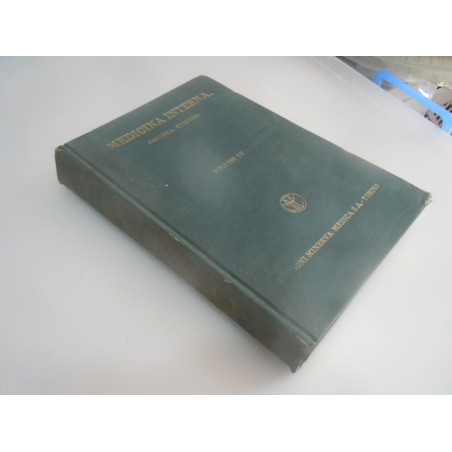 Medicina interna seconda edizione volume IV Edizioni Minerva 1936