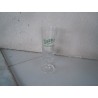 Bicchiere vetro pubblicitario Suze aperitonico aperitivo vintage