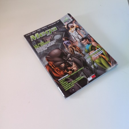 Rivista mega n 151 gennaio 2010 fumetti carte action figures gadgets dvd