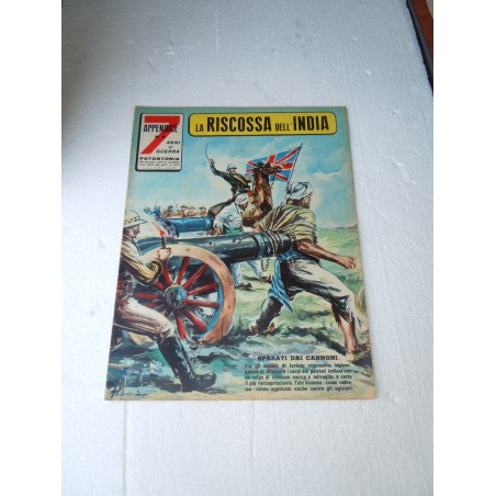 Rivista 7 anni di guerra fotostoria 1959 La riscossa dell'India