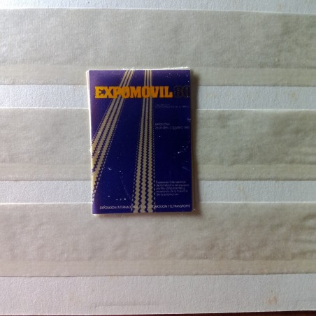 Erinnofilo chiudilettera Expomovil 80 Barcellona Spagna 1980