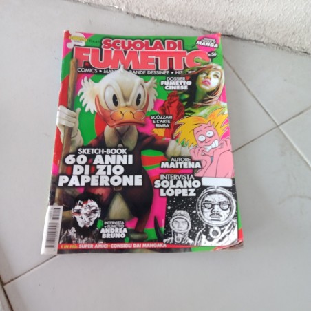 Rivista Scuola di fumetto n 56 dicembre 2007 contiene scuola di manga