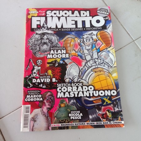 Rivista Scuola di fumetto n 60 giugno 2008 contiene scuola di manga