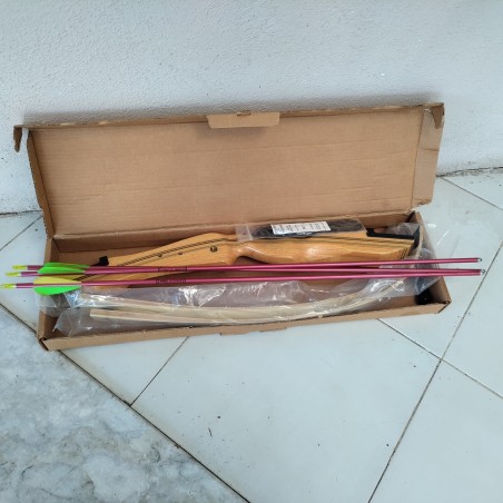Arco da tiro RH Victory 68"LBS 34 con 3 frecce nuovo con scatola