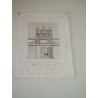 Incisione Napoli Sepolcro di Carlo D Angio Imperato fine 800
