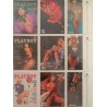 Playboy Hot cards 9 carte erotismo pin up attrici