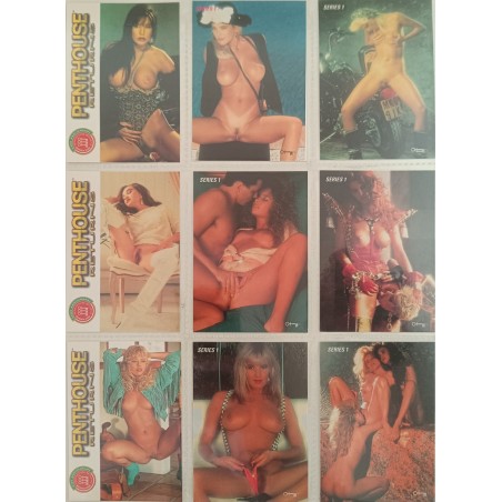 Penthouse returns Hot cards 9 carte erotismo pin up attrici
