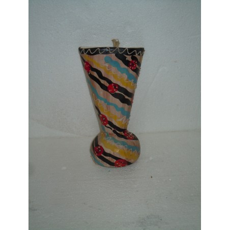 Vaso pensile vasetto ceramica porta fiori in terraglia porcellanata modernariato anni 60