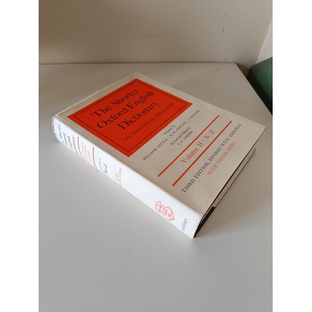 The shorter oxford english dictionary vol II N-Z 1969