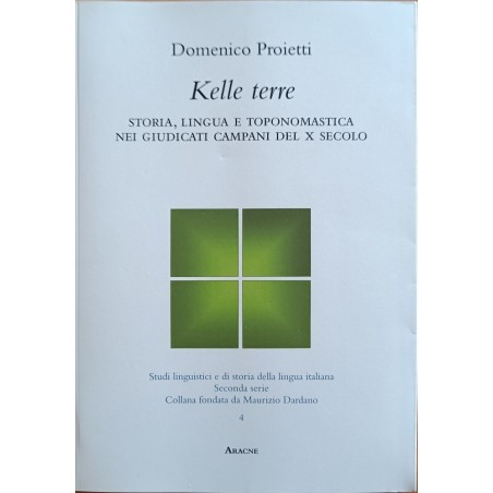 Domenico Proietti Kelle Terre storia lingua nei giudicati campani