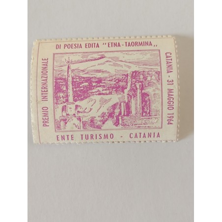 Erinnofilo Catania Premio di poesia "Etna Taormina" 1964