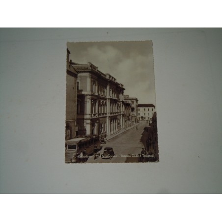 Cartolina Campobasso via Pietrundi palazzo poste e telegrafi viaggiata