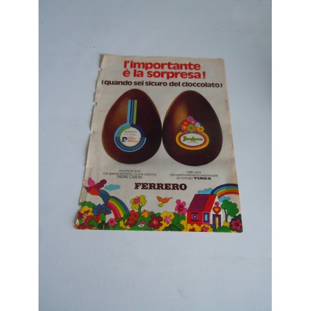 Pubblicità advertising cioccolato Ferrero