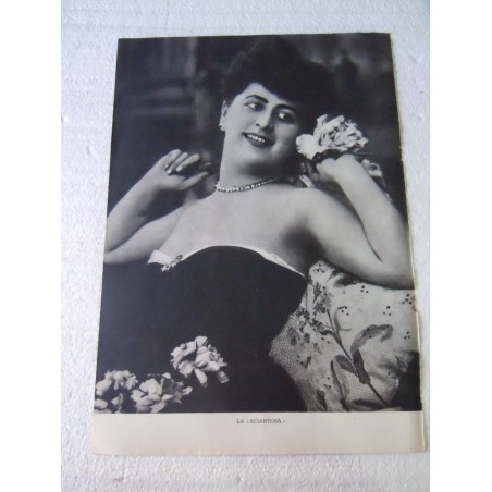 Ritaglio clipping La sciantosa costume e società