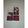 Orologio my way rosso smontabile unisex nuovo