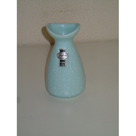 Piccolo vaso vasetto in ceramica jasba verde chiaro cm 12.5