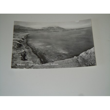 Cartolina vulcano vulcanello e l acqua bollente non viaggiata