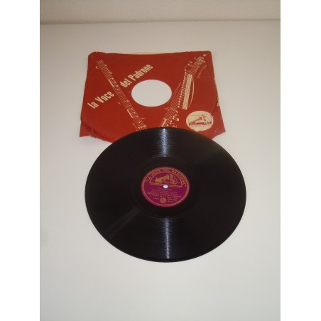 Disco Lp 78' la voce del padrone Cin ci la Lombardo e Ranzato