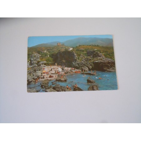 Cartolina Praia a Mare Cosenza scogliera di Fiuzzi non viaggiata