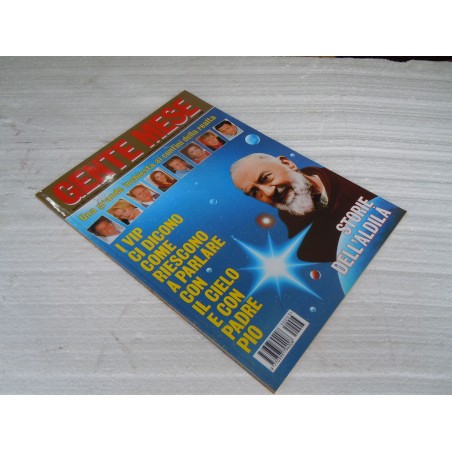 Rivista Gente Mese n° 3 marzo 1995 I vip parlano con Padre Pio