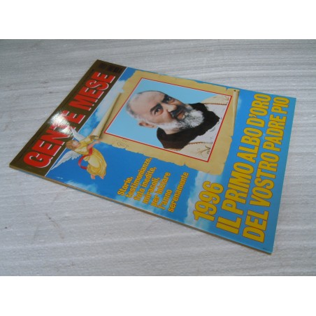 Rivista Gente Mese n° 1 gennaio 1996 Il primo albo d'oro di Padre Pio