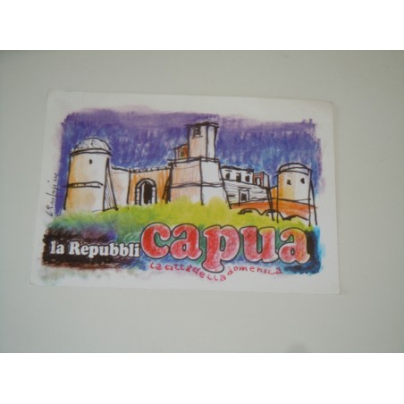 Cartolina Capua città della domenica con Repubblica 3 dicembre 2006