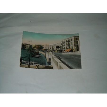 Cartolina Desenzano del Garda Brescia ponte alla veneziana viaggiata