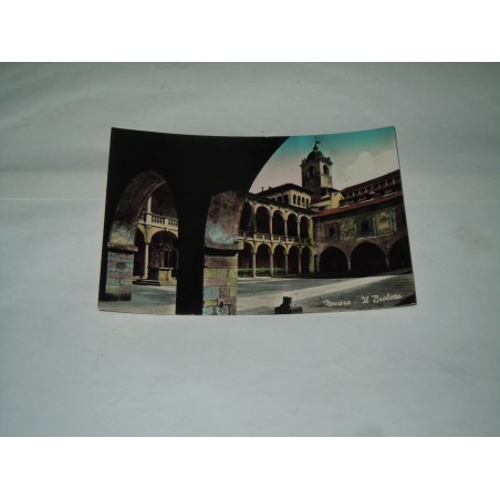 Cartolina Novara il Broletto viaggiata