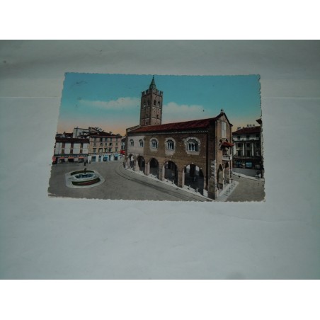 Cartolina Monza piazza Roma e Arengario viaggiata