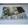 Manifesto Mostra dell'esercito Torino copia riproduzione cm 50x35
