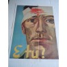 Manifesto E tu ? fascismo  copia riproduzione cm 50x35