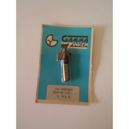 Fresa per legno gamma Zinken HSC 7/40 r. 6 D. 18 g. 8 HH8070620