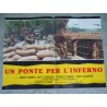 Manifesto locandina cinema Un ponte per l'inferno 1987