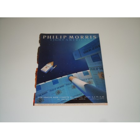 Pubblicità advertising sigarette philip Morris tabacco