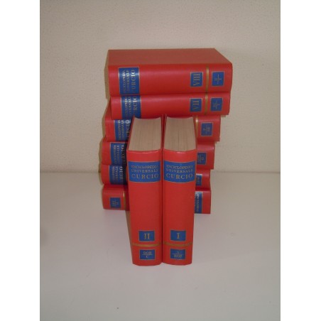 Enciclopedia Universale Curcio 8 volumi 1957 lettere scienze arti