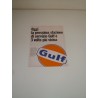 Pubblicità advertising Gulf stazione di servizio carburanti
