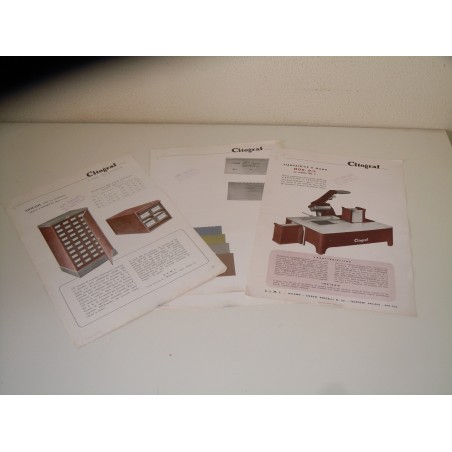 Pubblicità advertising Citograf stampatrice macchina per scrivere