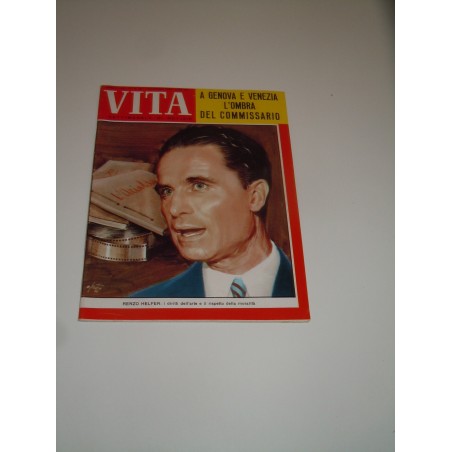 Rivista Vita settimanale 1 dicembre 1960 Renzo Helfer Genova Venezia Commissario