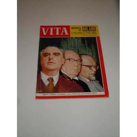 Rivista Vita settimanale 24 novembre 1960 inchiesta Milano