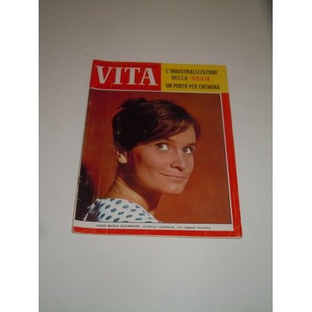 Rivista Vita settimanale 13 ottobre 1960 Guarnieri industrializzazione della Sicilia
