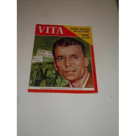 Rivista Vita settimanale 6 ottobre 1960 Magnago inchiesta Alto Adige